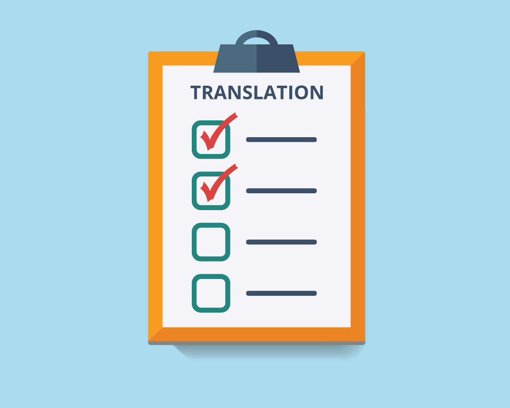 The Ultimate Checklist for Translators